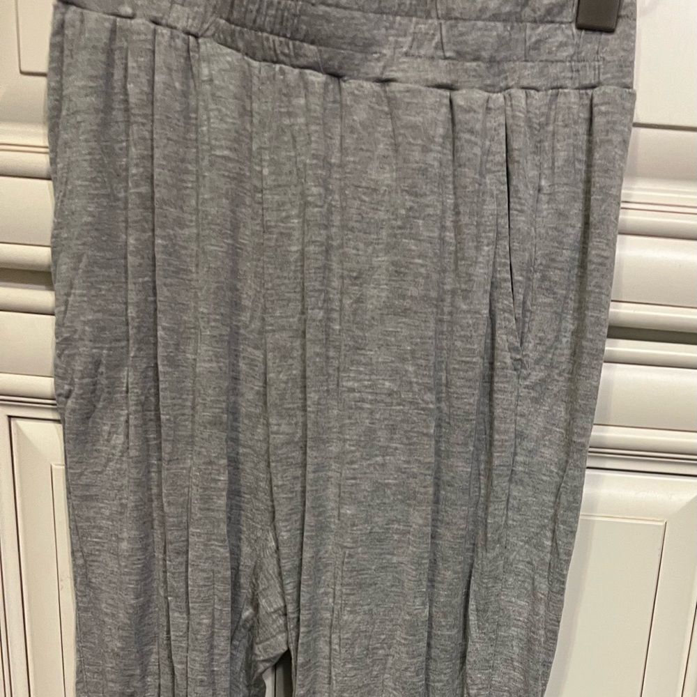 Stripe & stare Lightweight jogger - grey marl S